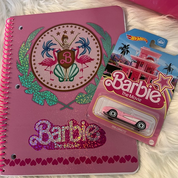 Cakeworthy Barbie Box Purse Crossbody Hot Wheels Barbie Corvette Barbie Notebook - Picture 4 of 8